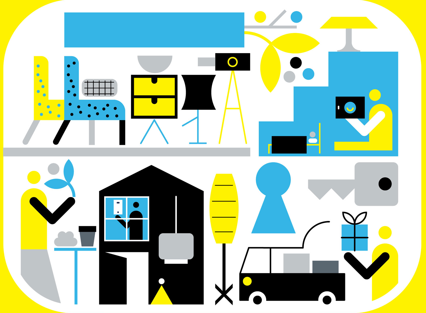 La forma dell’idea: Peter Grundy interpreta Foscarini per What’s in a lamp?