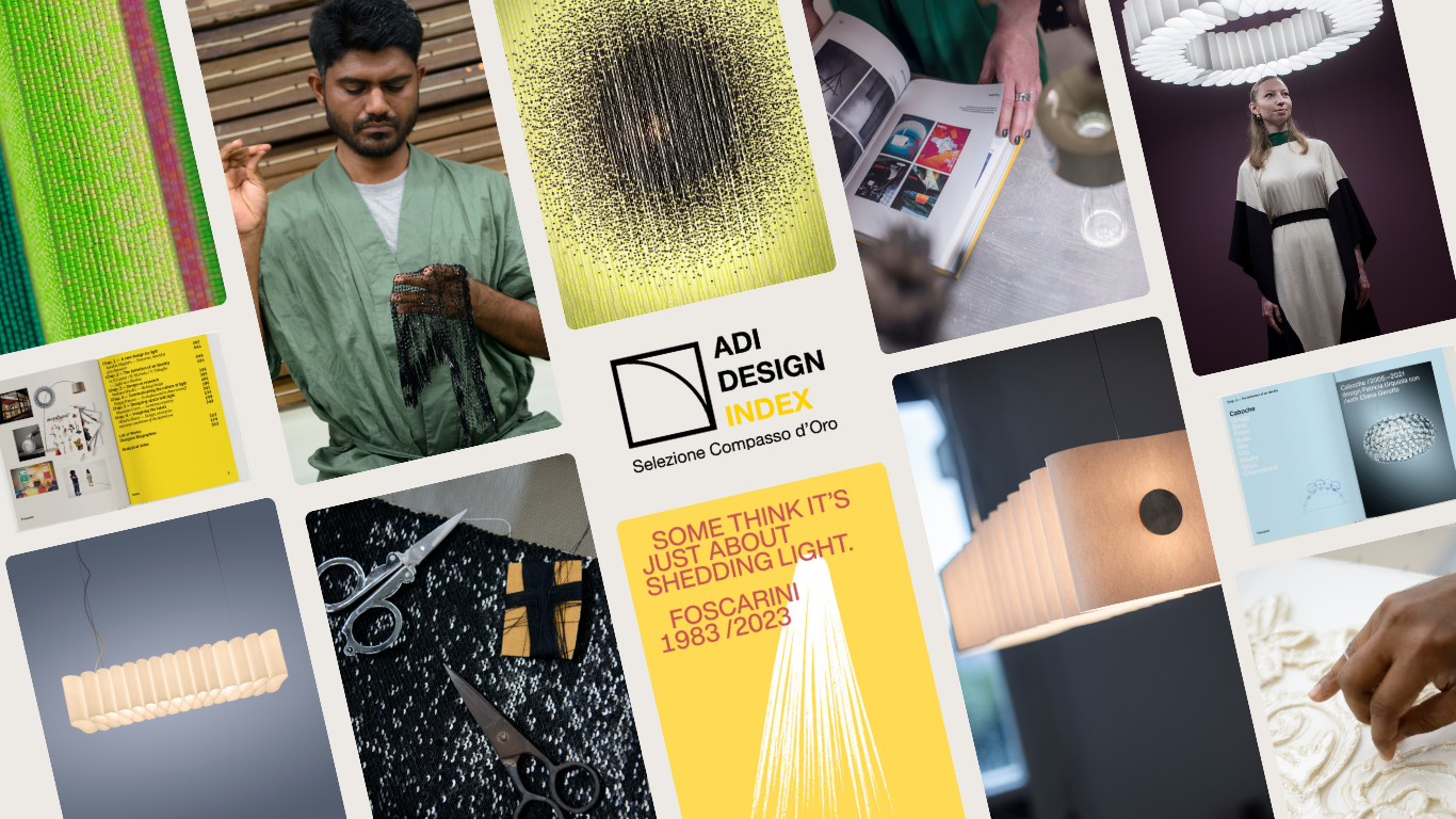 Trois projets Foscarini dans l’ADI Design Index 2025